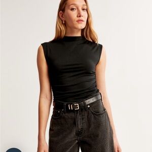 Abercrombie & Fitch Paloma top size xs black
